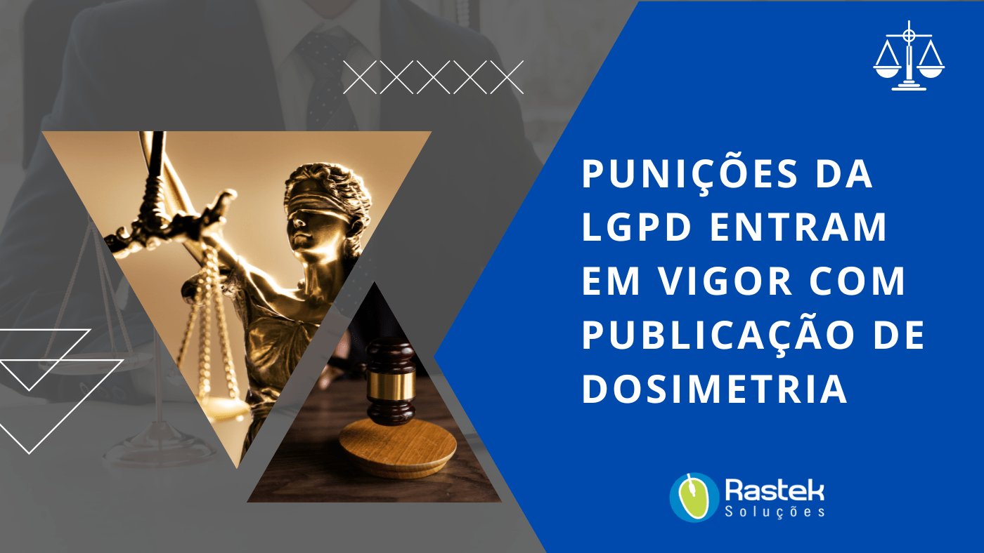 punições da LGPD Rastek Soluções